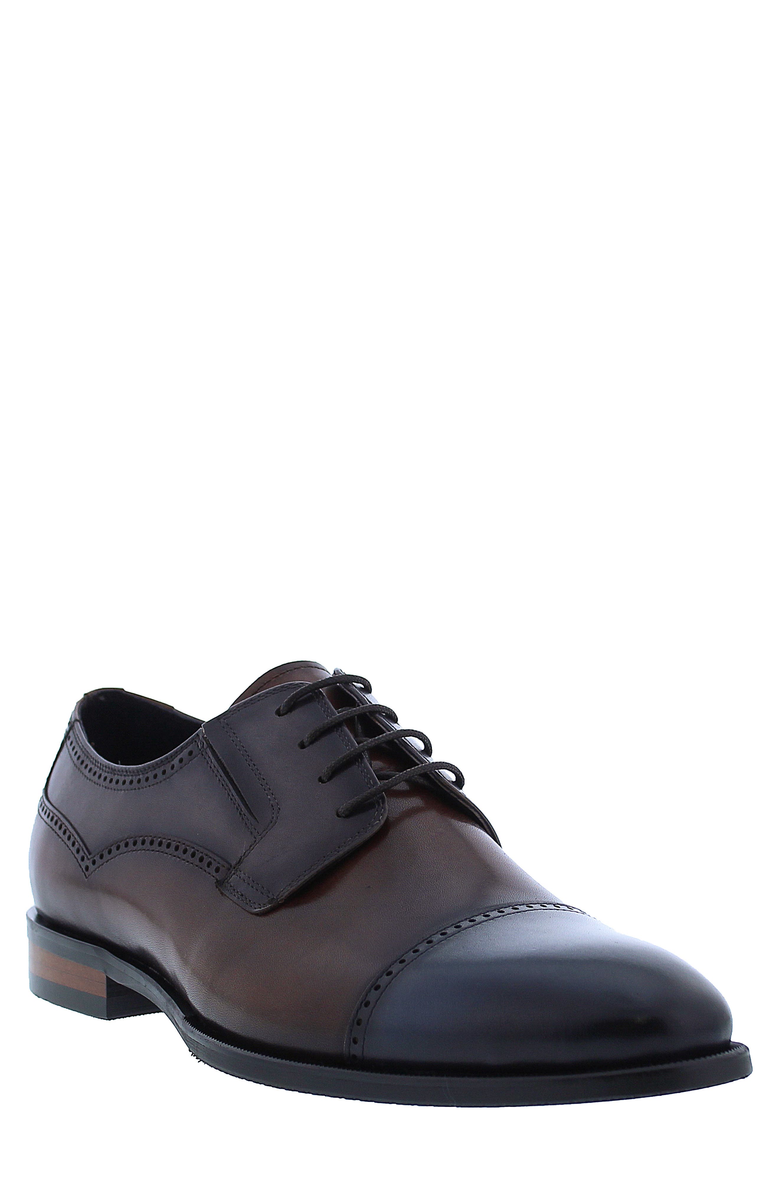 Zanzara Aegean Leather Derby, Main, color, 