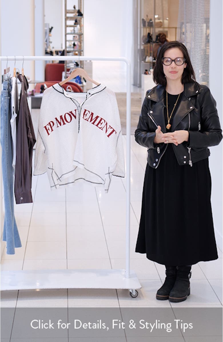 FP Movement Camp Out Embroidered Open Stitch Top, sales video thumbnail