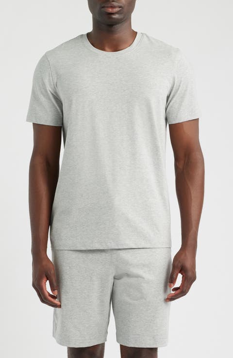 Cotton Blend Crewneck T-Shirt