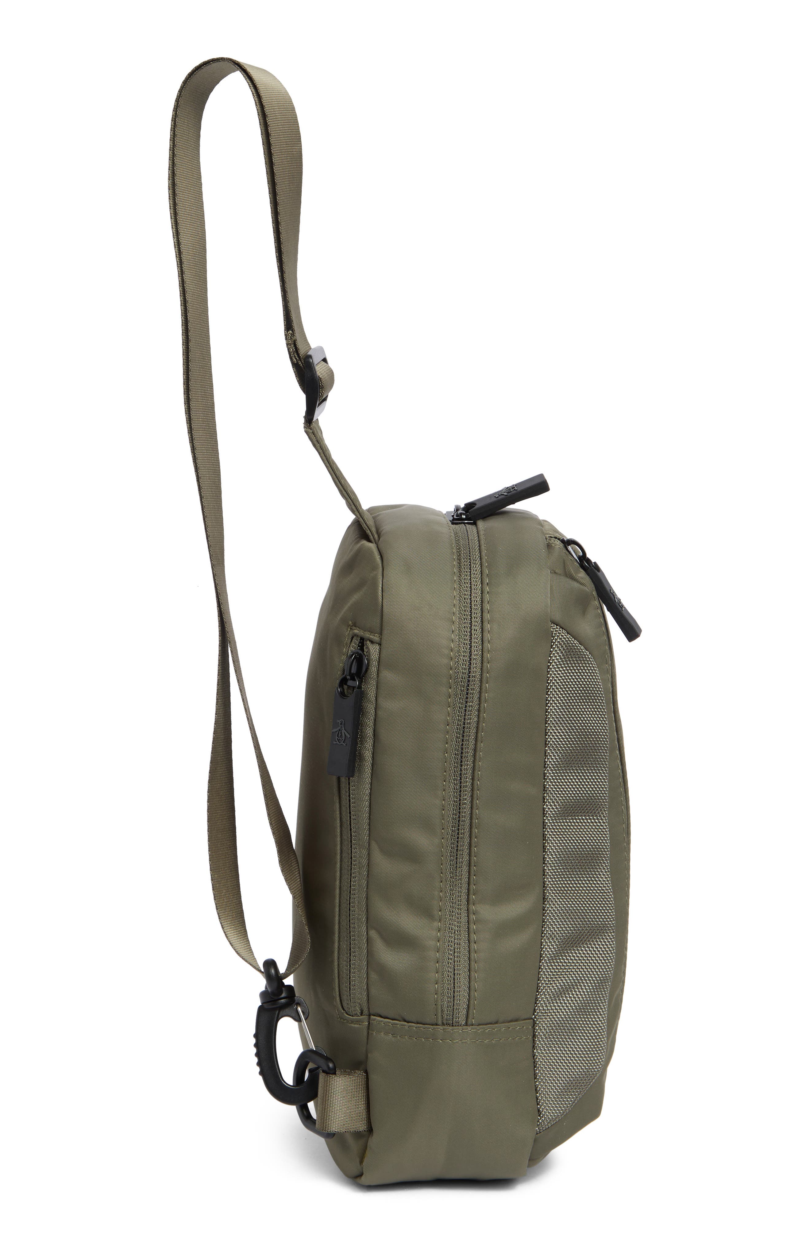 Sleek Convertible Slingbag, Alternate, color, DUSTY OLIVE