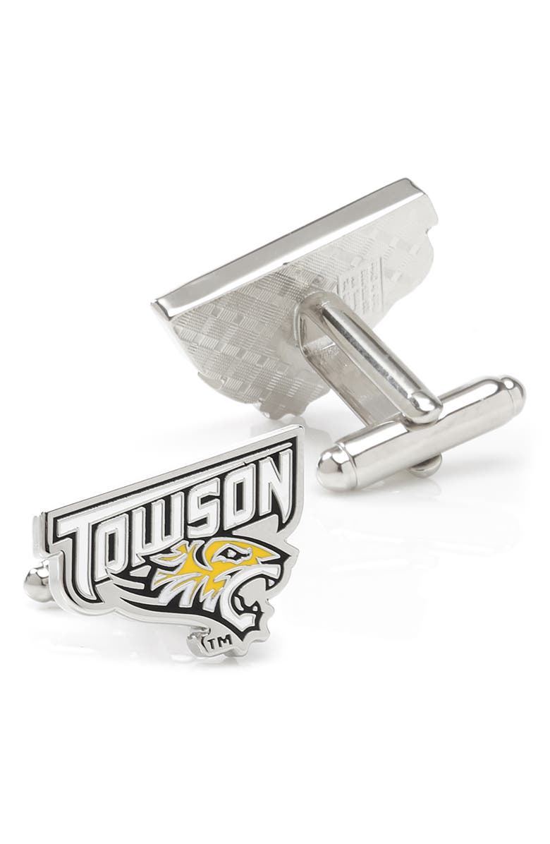 Cufflinks, Inc. NCAA Collegiate Towson University Tigers Cuff Links, Alternate, color, Towson University Tigars