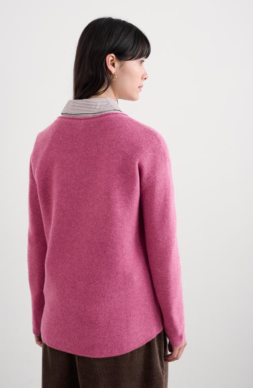 Seasalt Cornwall Fruity Ii Merino Wool Blend Sweater In Pink