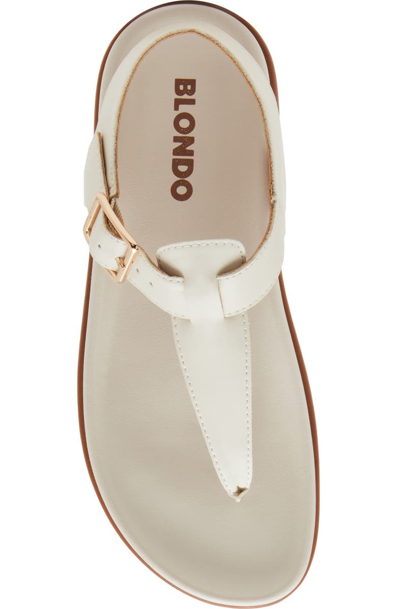 Blondo Niomi Ankle Strap Sandal, Alternate, color, Bone