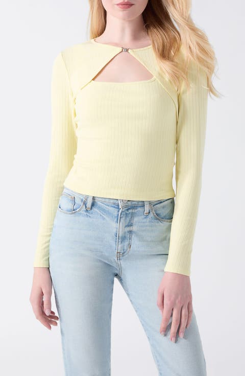 Wren Cutout Rib Tank & Shrug