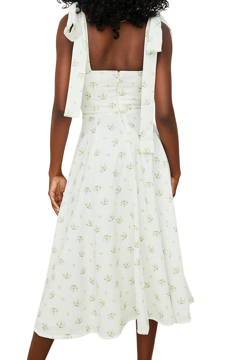 HOUSE OF CB Alicia Floral Midi Dress, Alternate, color,