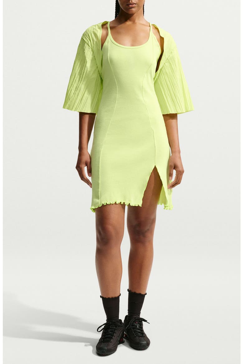 Serena Williams Design Crew Layered Minidress, Main, color, 736 LTLMTW/ LTLMTW