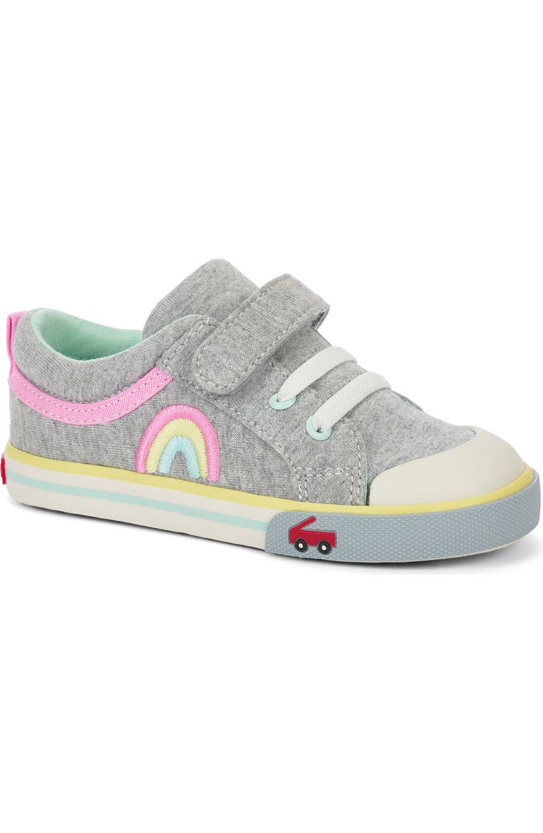 See Kai Run Kristin Sneaker, Main, color, Gray/ Rainbow
