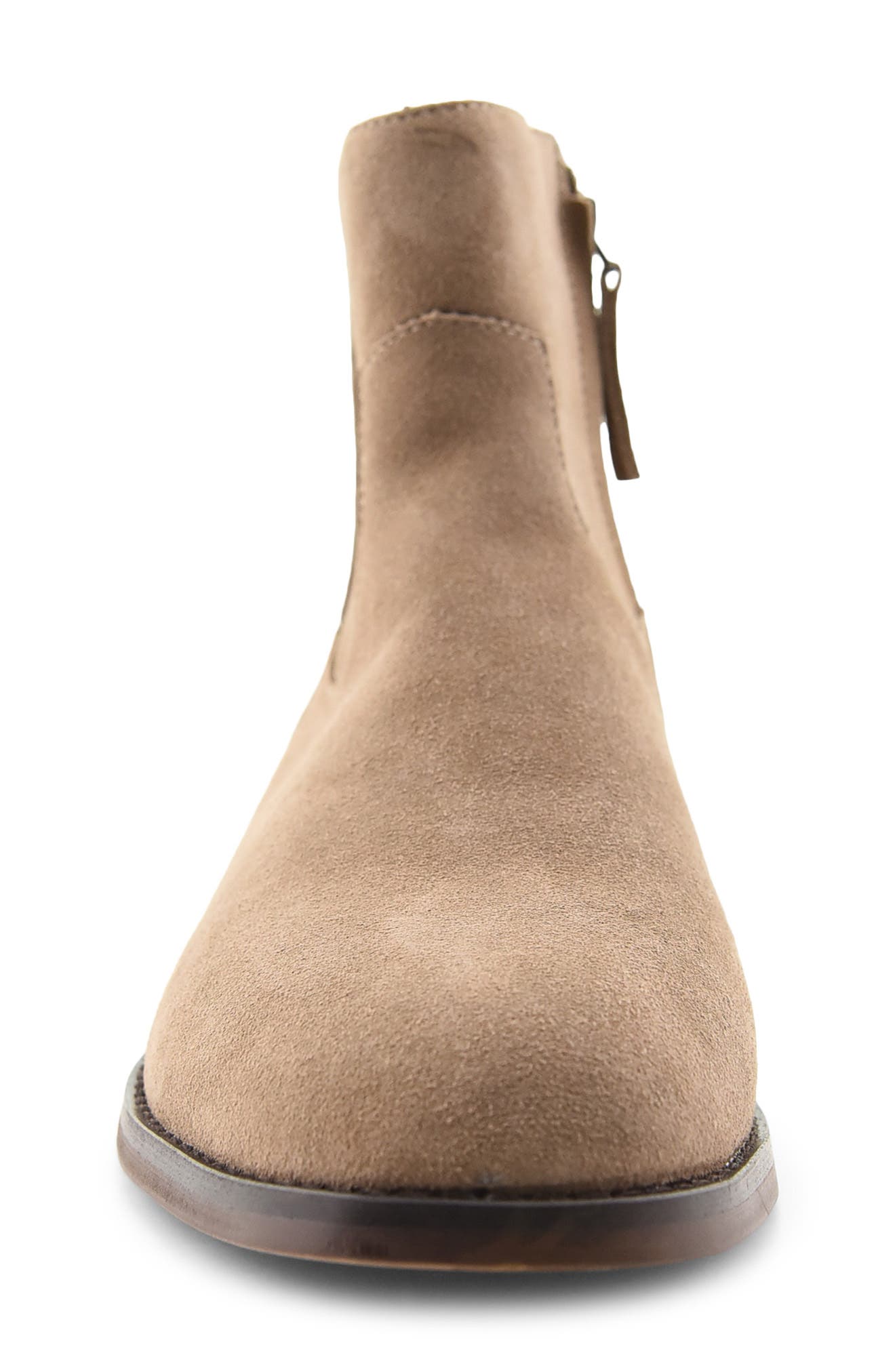 Fero Chelsea Boot, Alternate, color, TAUPE LEATHER SUEDE