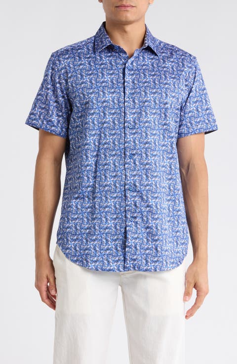 Short Sleeve Button Up Shirt