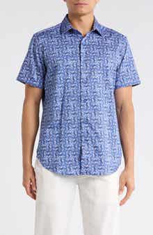 Robert Graham Short Sleeve Button Up Shirt