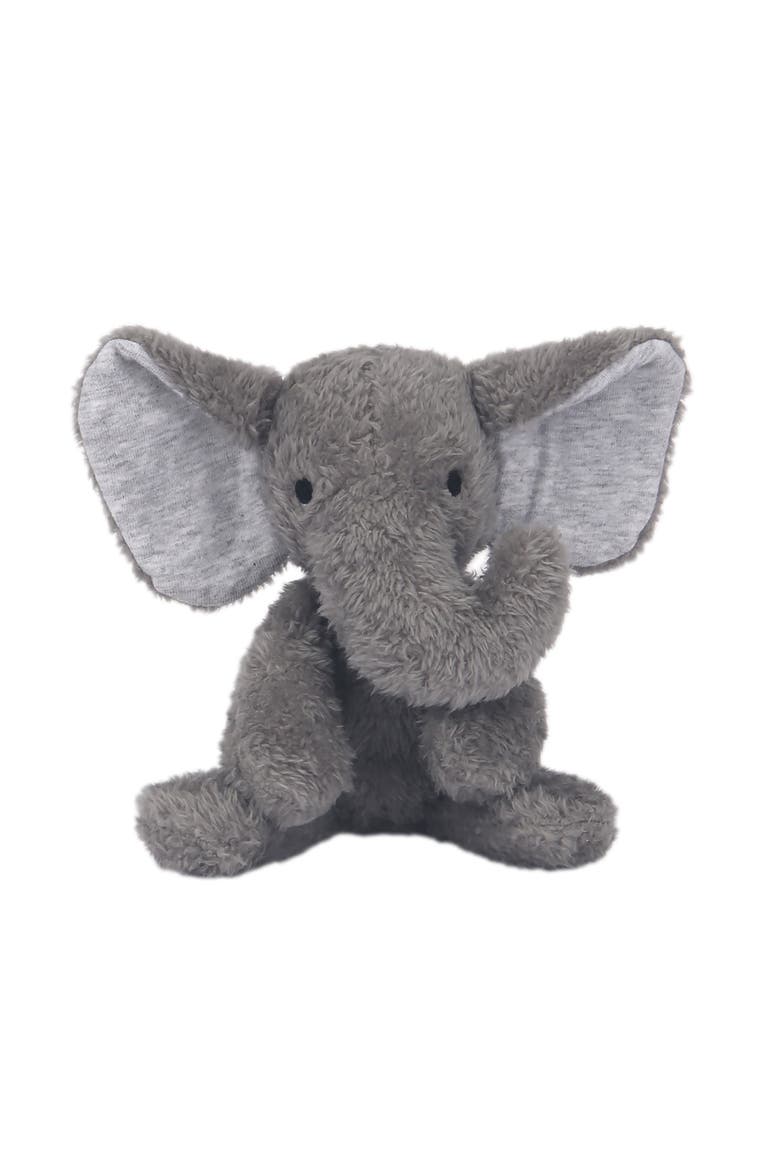 5 Piece Gray/White Plush Infant/Newborn Baby Gift Bag w/ Swaddle, Alternate, color, Gray