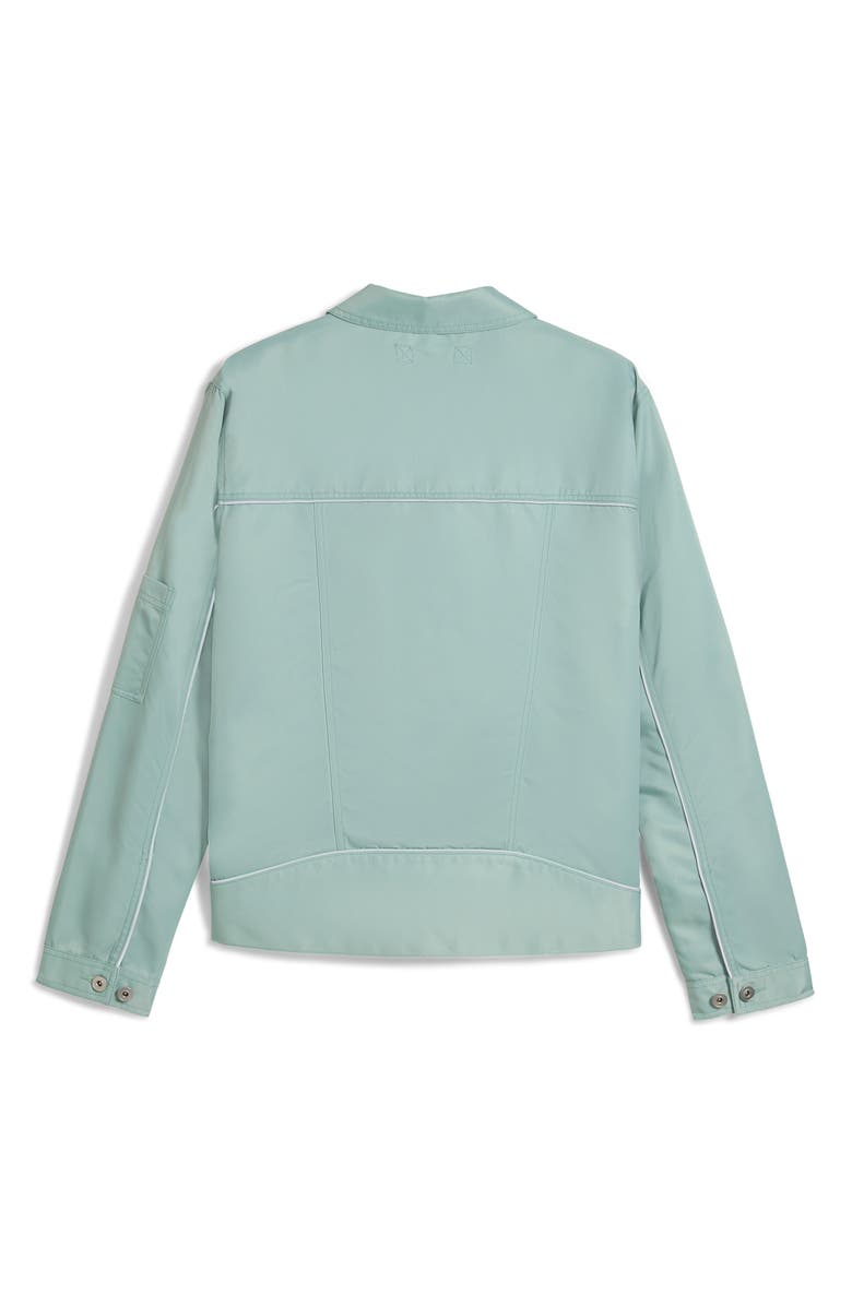 PUMA Special Items PUMA Gear Nylon Twill Jacket, Alternate, color, Light Moss
