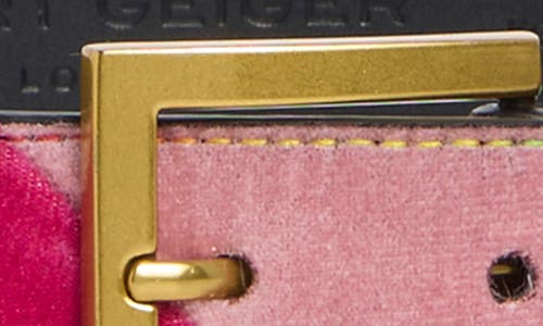 Kurt Geiger London Patchwork Belt In Multi