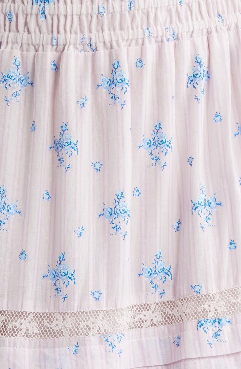 LoveShackFancy Phia Maxi Skirt, Alternate, color, Lilac Tide