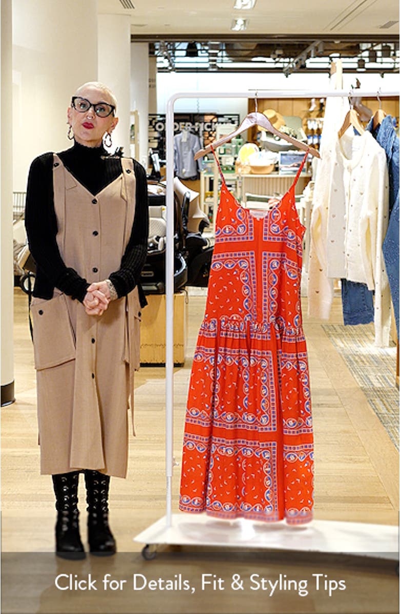 The Drop Waist Sleeveless Maxi Dress, sales video thumbnail