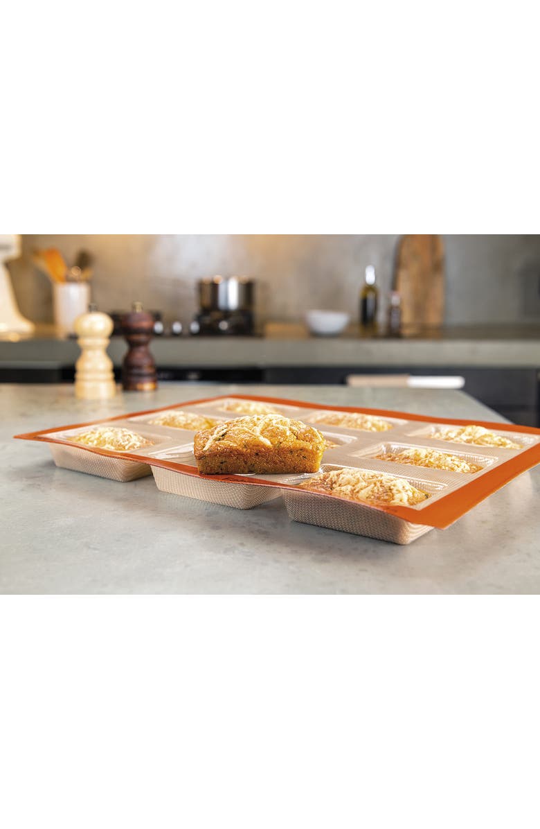 Silpat Perfect Non-Stick Mini Loaf Mold, Alternate, color,