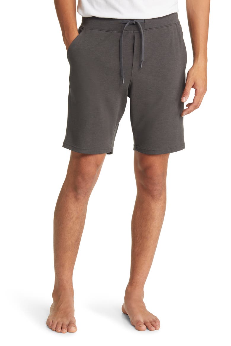 Ultrasoft Jogger Pajama Shorts, Main, color, CHARCOAL