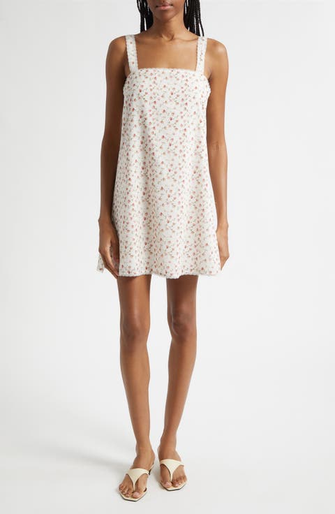 Charlotte Ditsy Floral Mini Shift Dress