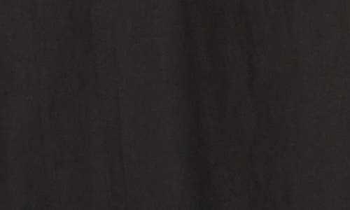 Maisie Corset Cotton Midi Dress In Black