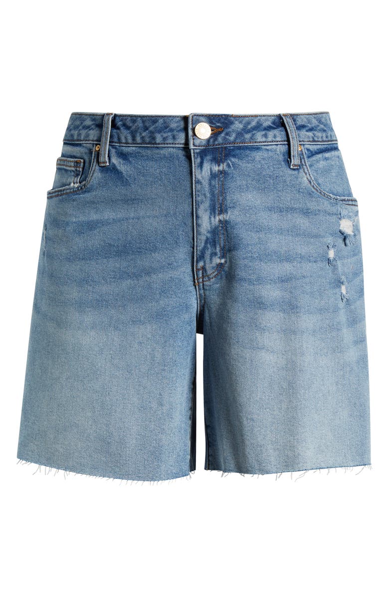 KUT from the Kloth Hailey Cutoff Bermuda Denim Shorts, Alternate, color, Focus