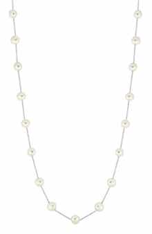 EFFY Sterling Silver Cultured Pearl Necklace