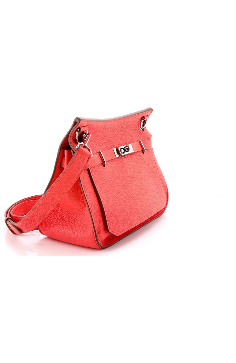 Pre-Owned Hermes Jypsiere Bag Clemence 28, Alternate, color, Rouge Pivoine