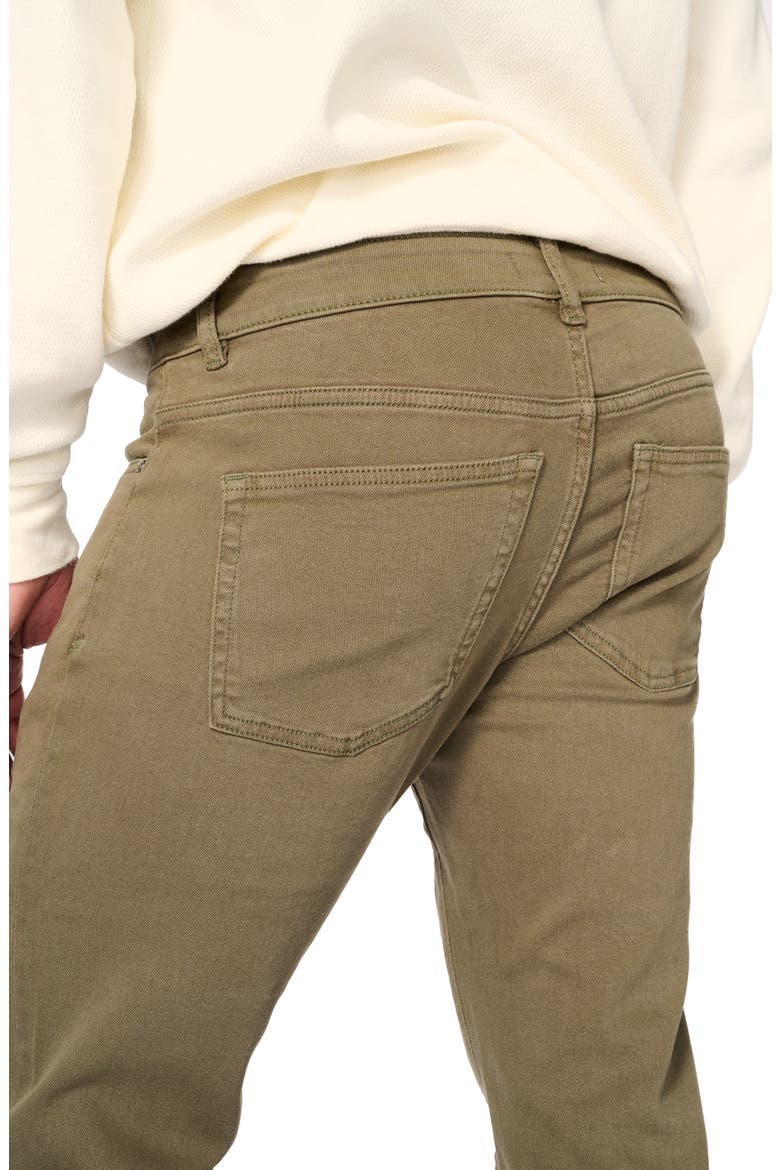 AMS Slim Fit Jeans, Alternate, color, MOSS GREEN
