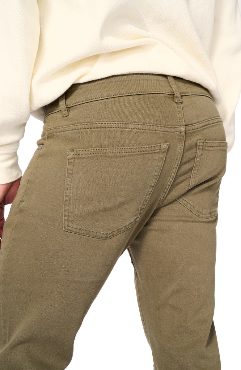 WARP+WEFT AMS Slim Fit Jeans, Alternate, color, Moss Green