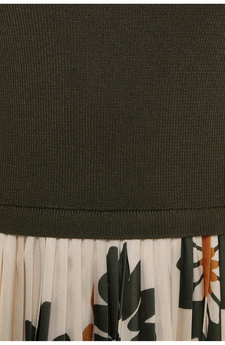 Petal & Pup June Mixed Media Maxi Dress, Alternate, color, 