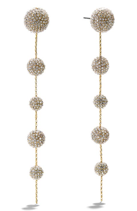 Blair Crystal Orb Drop Earrings