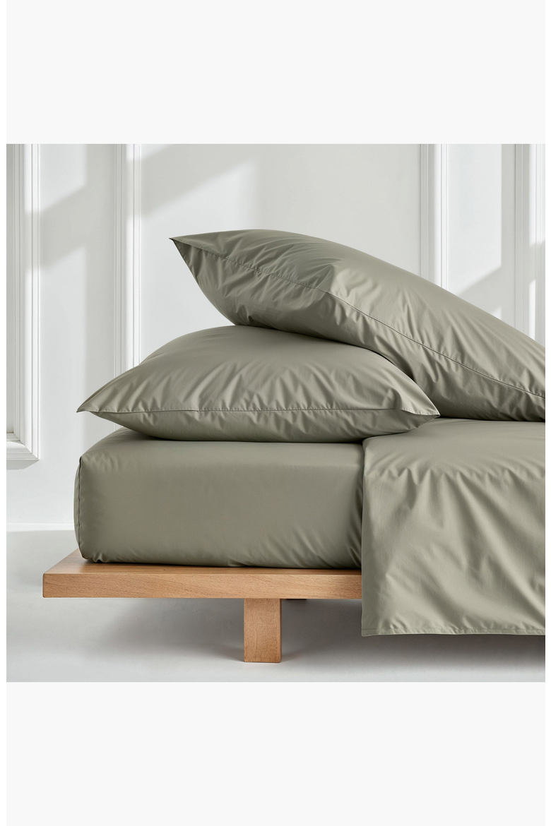Luxe Australian Sateen Pillowcase Set, Alternate, color, Moss