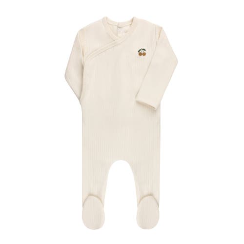 Ely's & Co. Kids' Embroidered Cherry Collection In Yellow