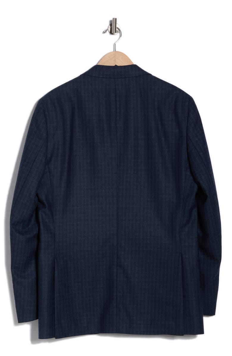 Jack Victor Elex Plaid Wool & Cashmere Blend Sport Coat, Alternate, color, Dark Teal