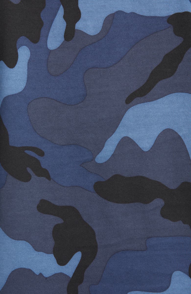 Valentino Camo Print Crewneck T-Shirt, Alternate, color,