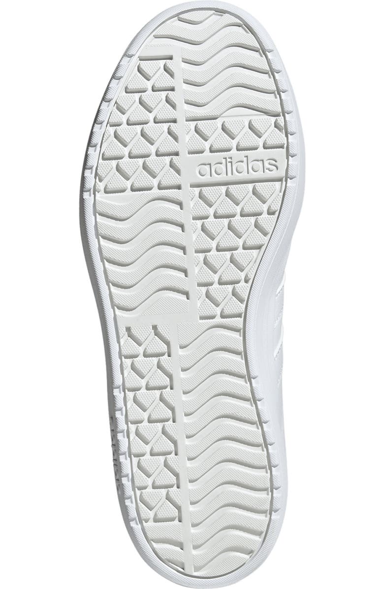 adidas VL Court Bold Platform Sneaker, Alternate, color, White/White/Crystal White