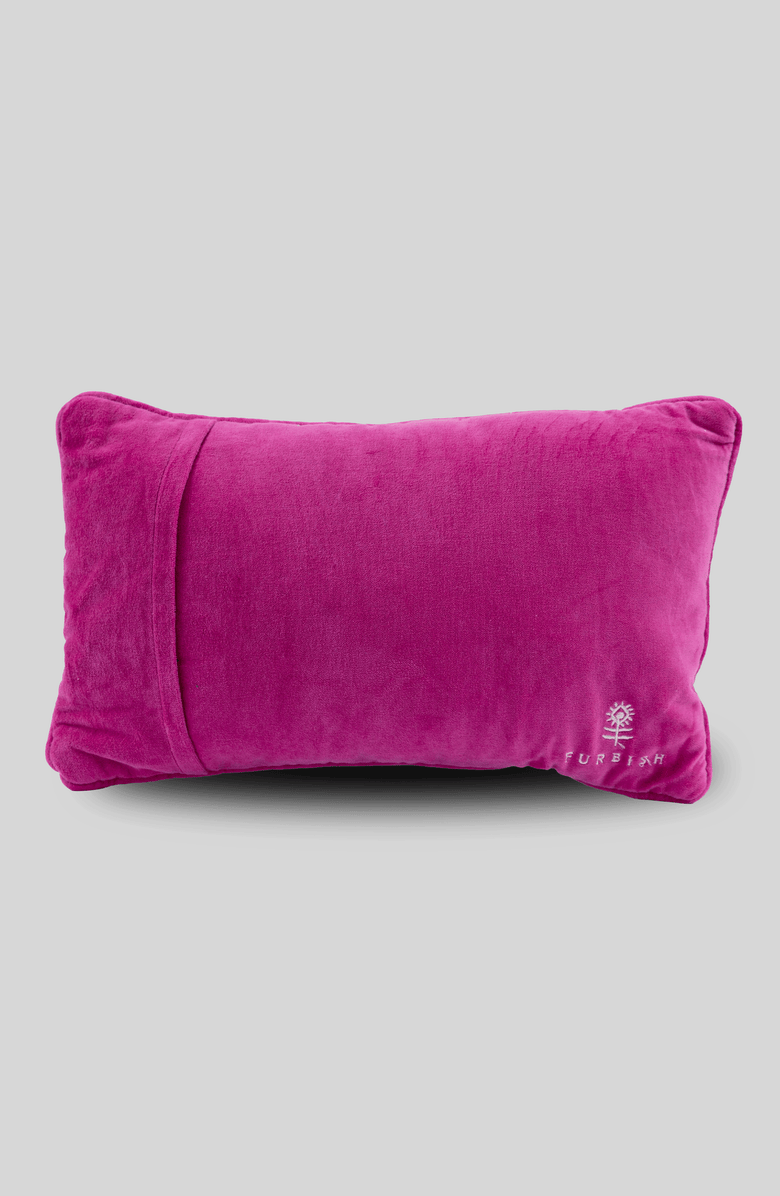 Furbish Studio No Notes Needlepoint Pillow, Alternate, color, No Notes