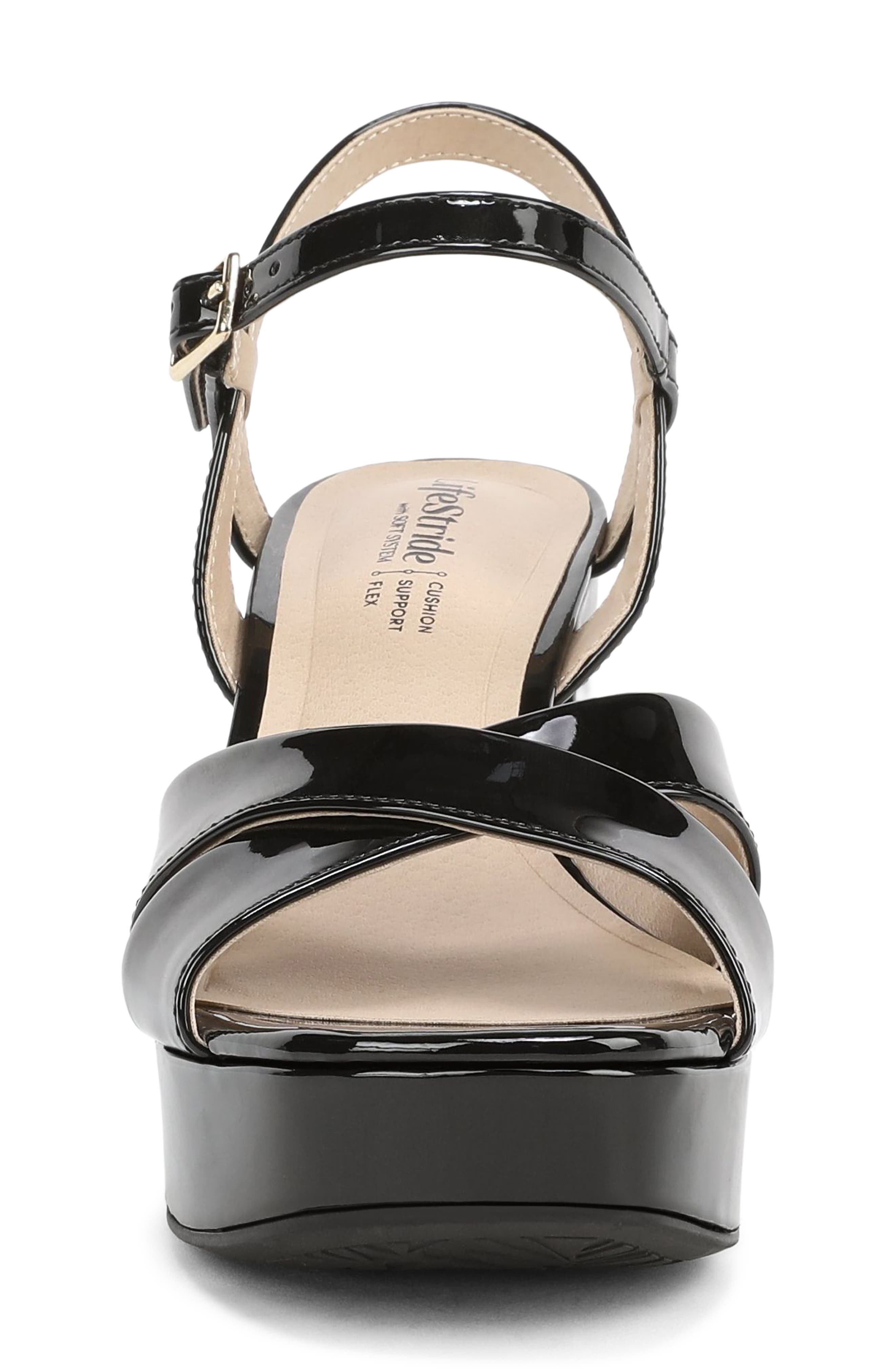 LifeStride Alice Platform Sandal - Wide Widths Available, Alternate, color, 