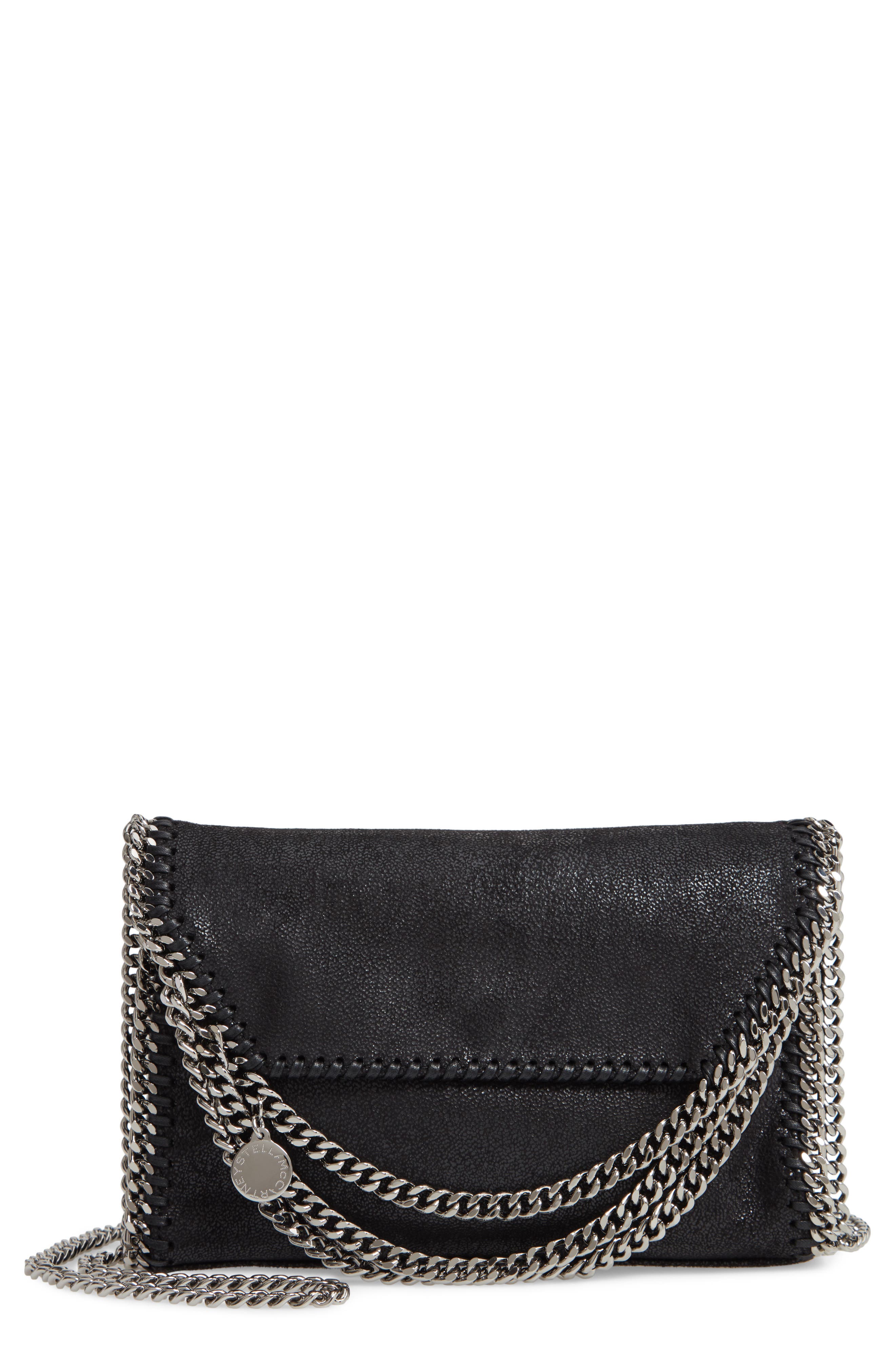 Stella McCartney Falabella Faux Leather Crossbody Bag, Main, color, 