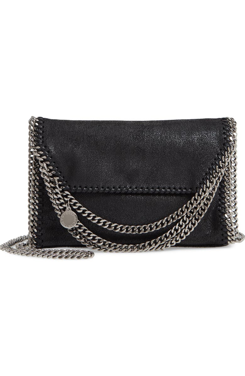 Stella McCartney Falabella Faux Leather Crossbody Bag, Main, color,