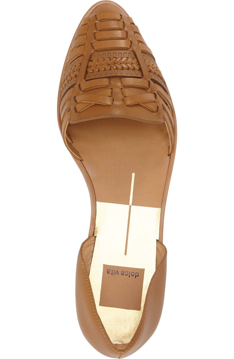 Dolce Vita 'Lucilla' Woven Pointy Toe Flat, Alternate, color,