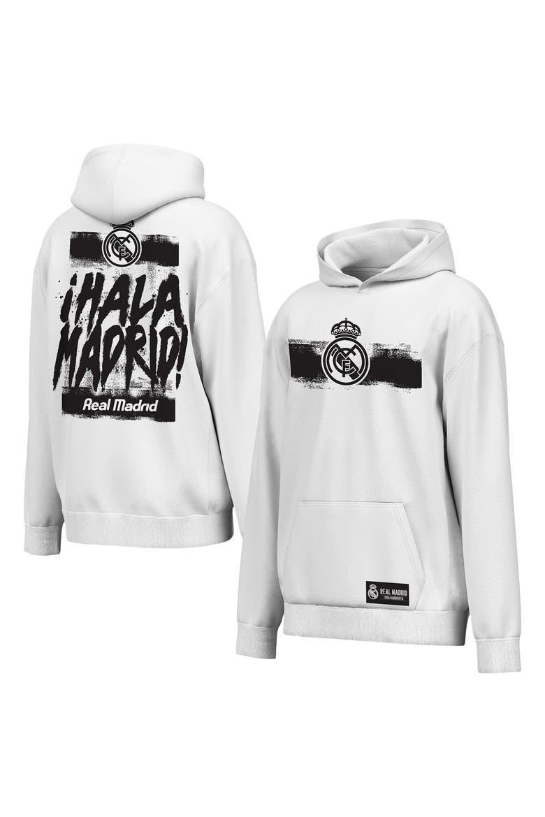 Men's Outerstuff  White Real Madrid Chant Hoodie, Main, color, White