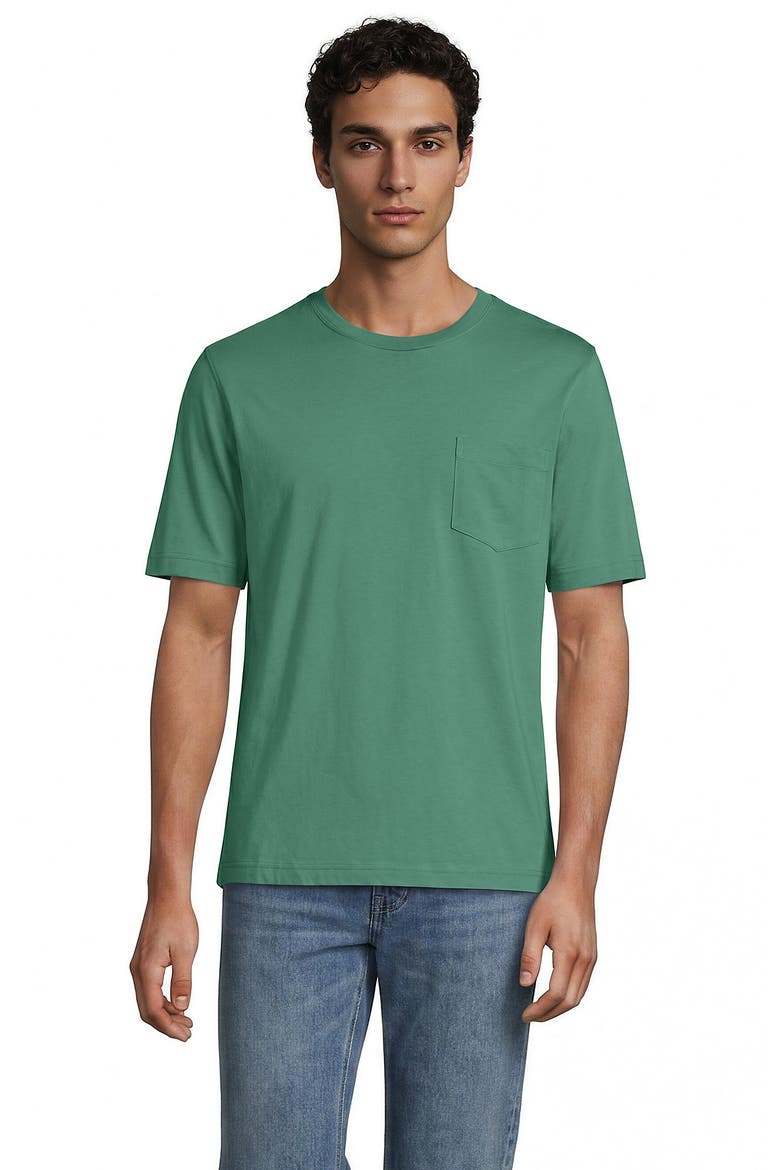 Super-T Short Sleeve T-Shirt with Pocket, Main, color, Mineral Aqua