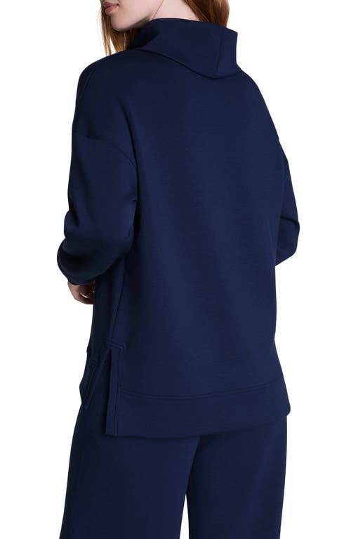 Spanx ® Air Essentials Tunic Sweatshirt In Blue