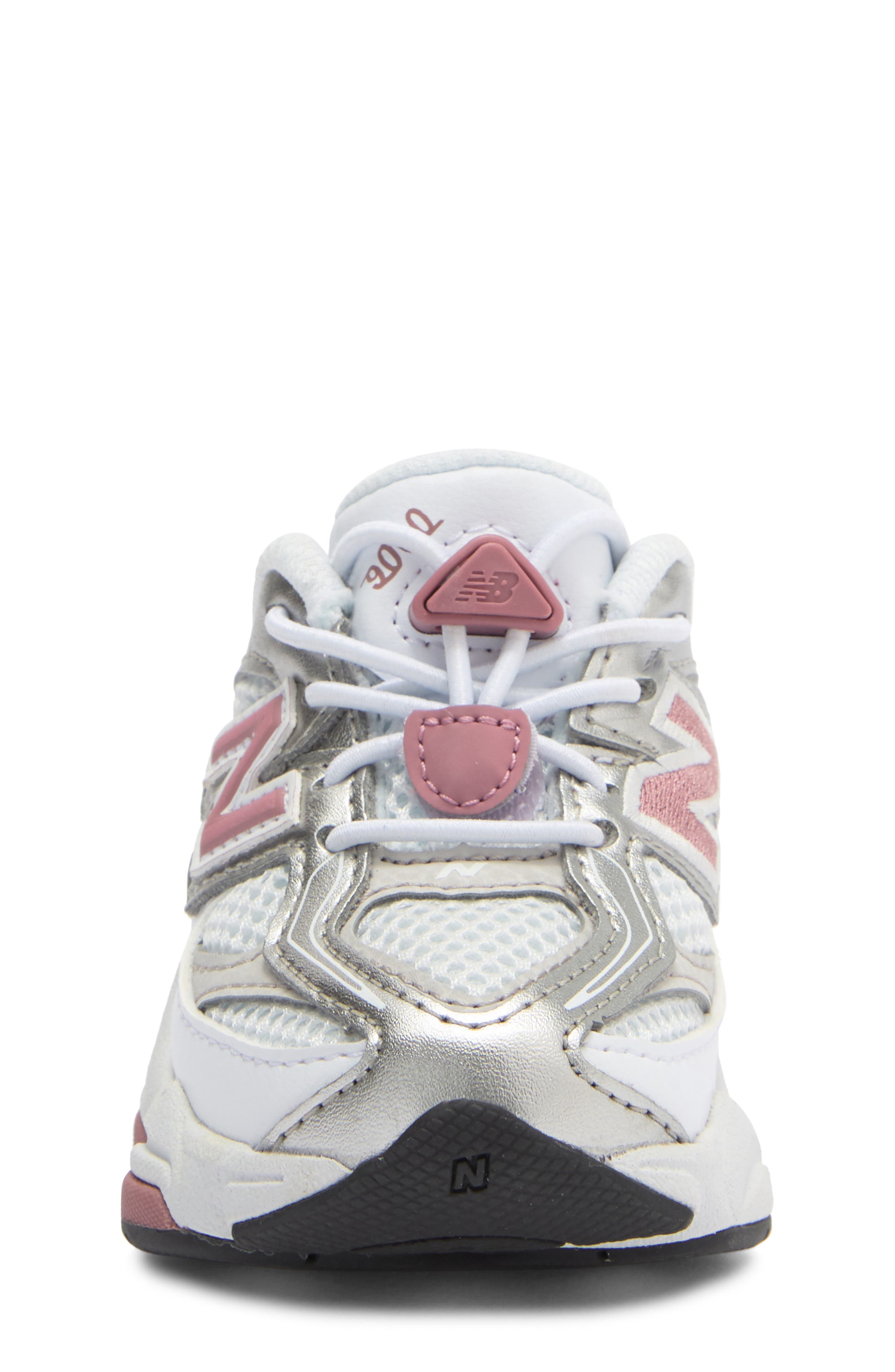 New Balance Kids' 9060 Sneaker, Alternate, color, Nb 103 White/ Rosewood