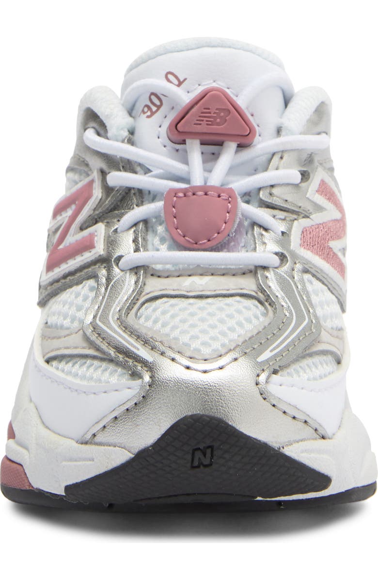 New Balance Kids' 9060 Sneaker, Alternate, color, Nb 103 White/ Rosewood