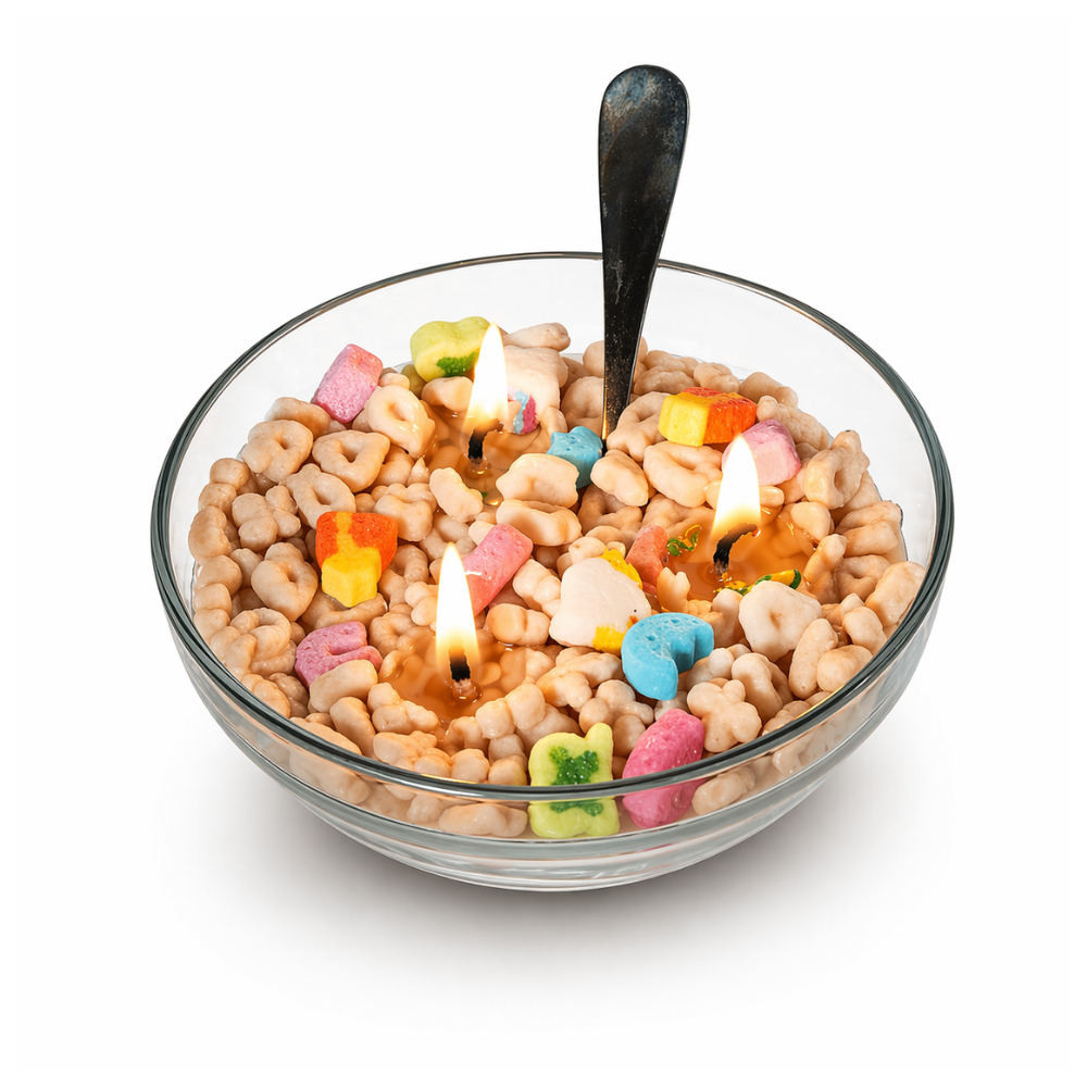 Cereal Bowl Candle