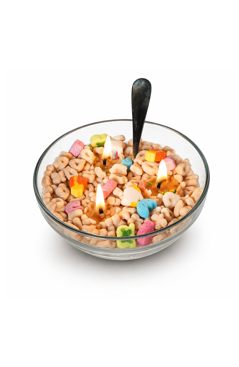 Southlake gifts Lucky Charms Cereal Candle 1.0, Main, color, Cereal Bowl Candle