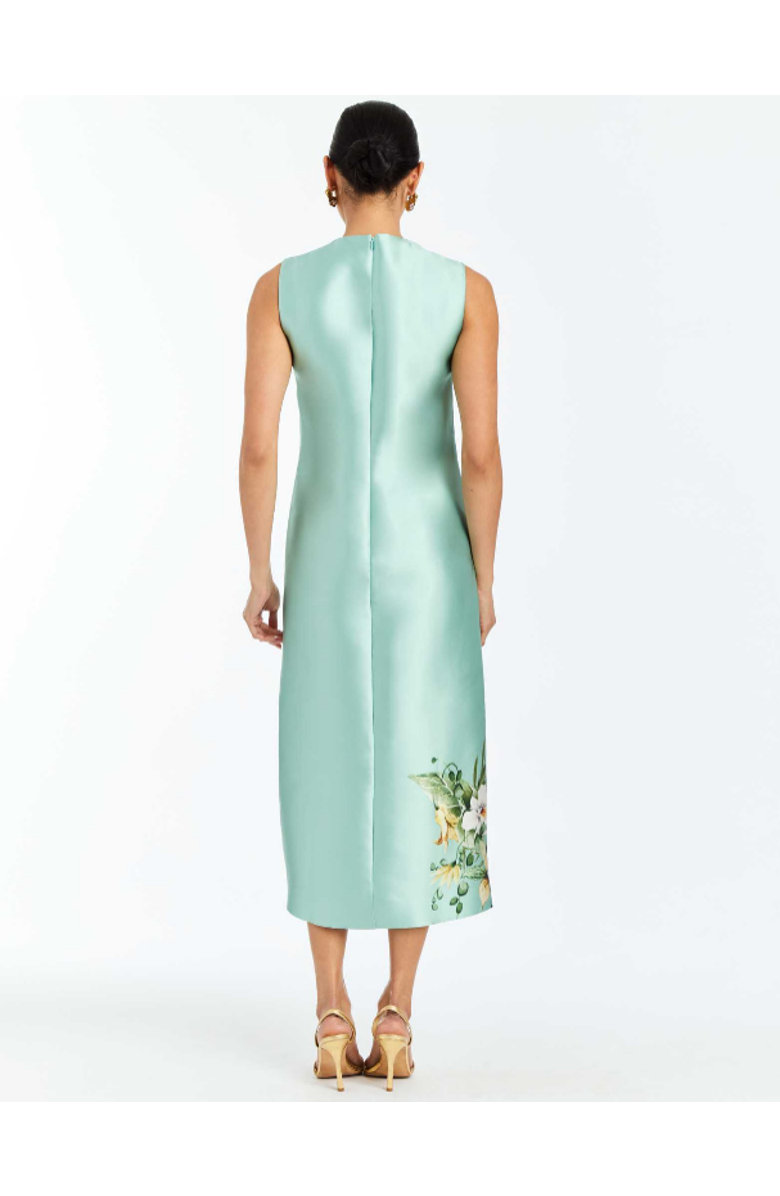 Mestiza New York Serena Midi Dress, Alternate, color, Citron Tableau