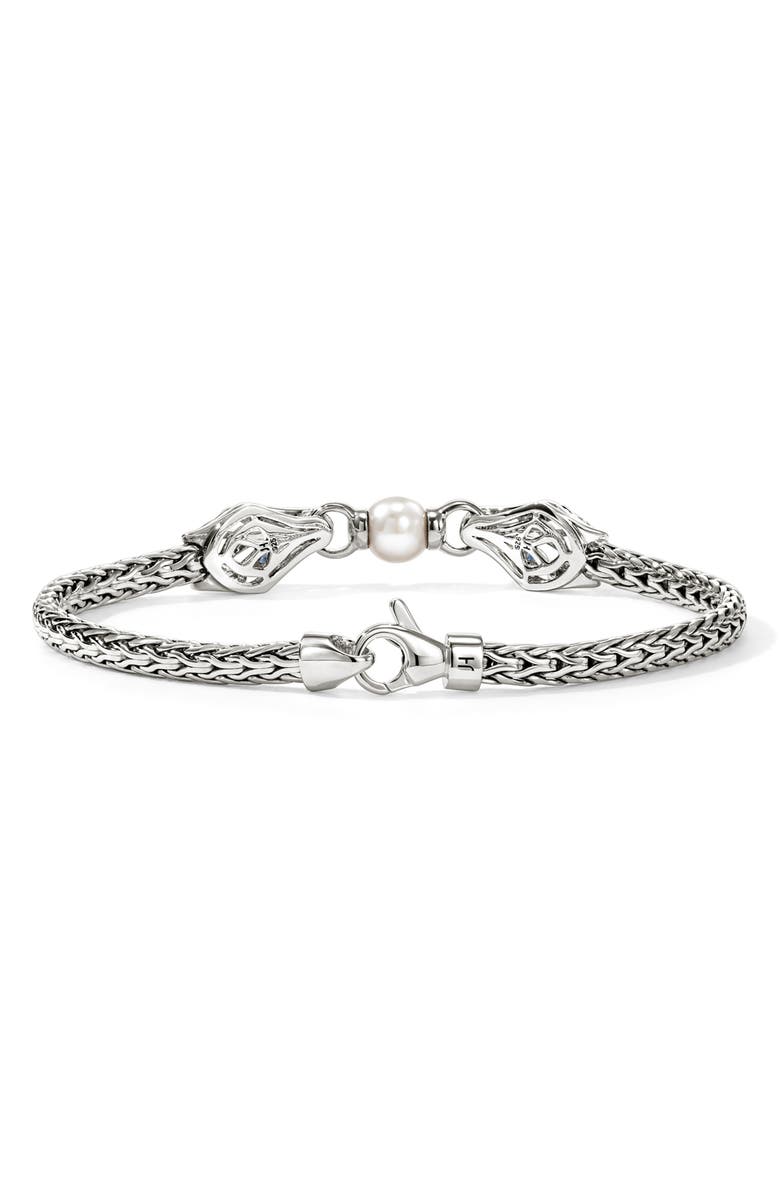 John Hardy Naga Bracelet, Alternate, color, Silver