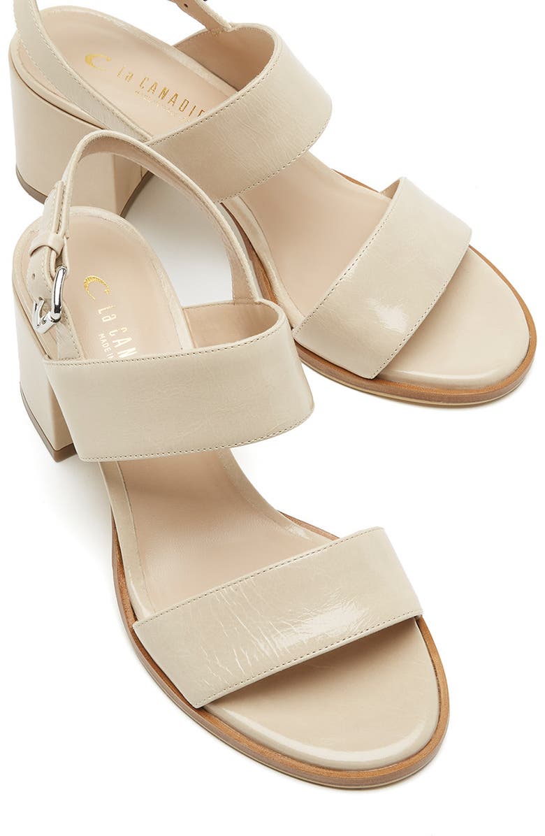 La Canadienne Flemming Sandal, Alternate, color, Beige Crushed